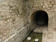 La piscina di Siloe, dove Gesù ha guarito il cieco nato