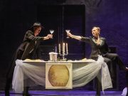 Una farsa, ma non si ride Il soprano Patrizia Ciofi (Rita) e il baritono Dietrich Henschel(Gasparo) - Ph Irene Trancossi