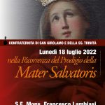 Manifesto Anniversario prodigio 2022