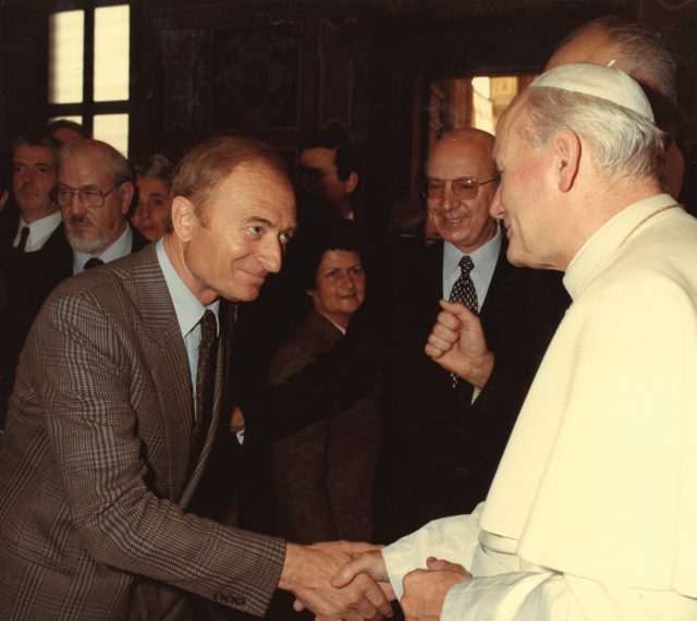 Armando Foschi papa Giovanni Paolo II
