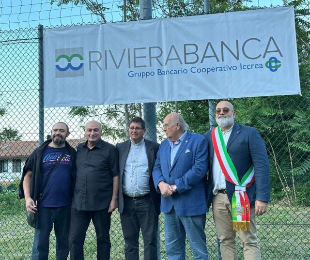 Montefiore Conca inaugurazione campo parrocchiale