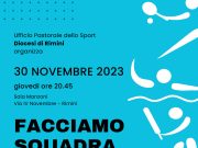 “Facciamo squadra”. Il Vescovo incontra gli operatori dello sport