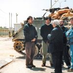 operazione-colomba-foto storica con don Oreste Benzi in Palestina