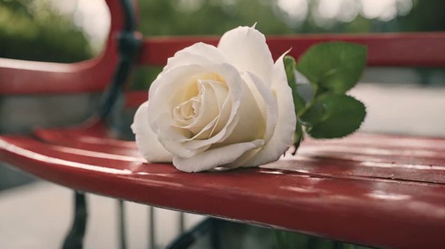 rosa bianca panchina rossa