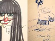 Il racconto di un’amicizia speciale, in mostra gli schizzi di Fellini per ‘Lilian the fighter’