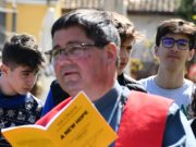 Il Vescovo Nicolò e la Via Crucis per la pace