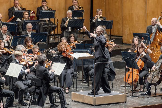 Alevtina Ioffe dirige l'Orchestra Haydn © Fondazione Haydn