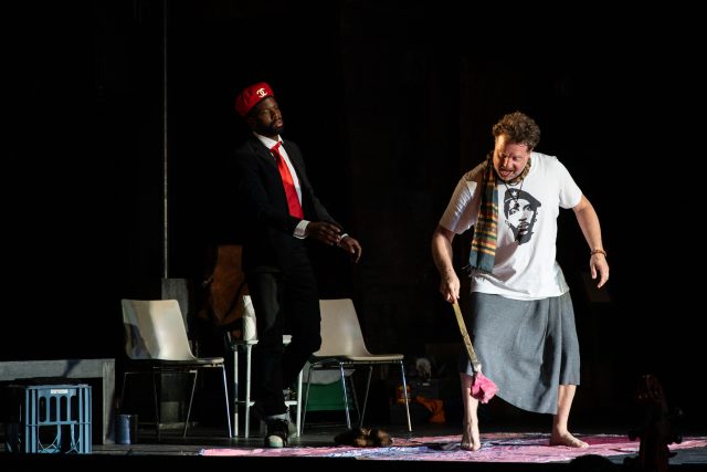 Il tenore Jeremy Ovenden (Tito), il basso Justin Hopkins (Publio) - PH Nurith Wagner Strauss