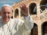 IL PAPA A VERONA In piedi, costruttori di pace