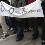 Rn,31/12/05, manifestazione, giovani, �GRPhoto/Riccardo Gallini