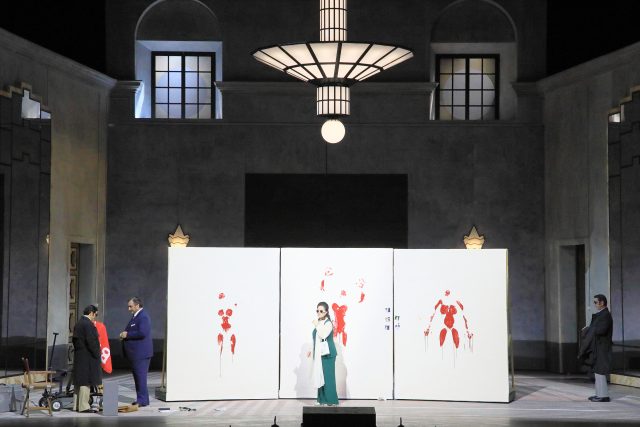 Tosca, una scena dello spettacolo - PH Wilfried Hoesl