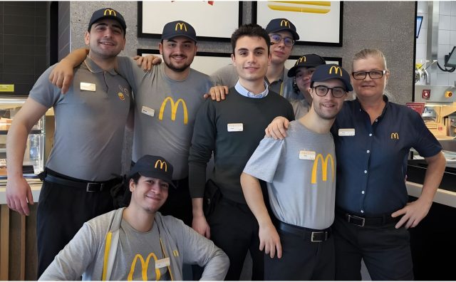Alex Tonti con team McDonalds Cattolica
