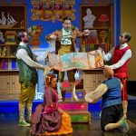 I quadri parlanti, Antenucci (Rosina), Ciulla (Don Bertoldo), Chiodo (Menicuccio) – PH Binci