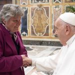 Maria Mercede Rossi con Papa Francesco