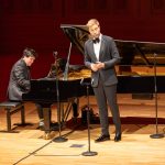 Il baritono Benjamin Appl accompagnato da James Baillieu al pianoforte ©Max Verdoes