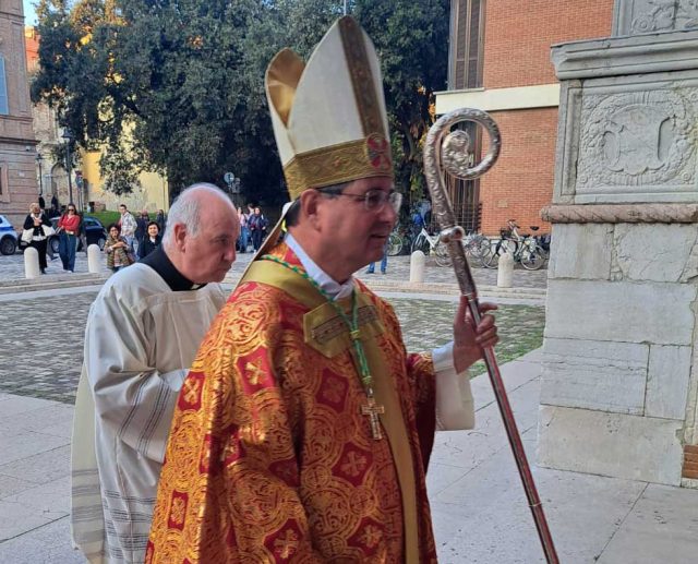 Vescovo Nicolò ingresso Cattedrale