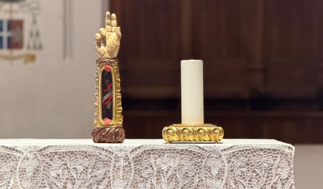 reliquia san Giuda Taddeo in cattedrale a Rimini