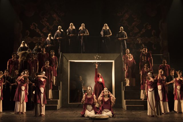 TURANDA, una scena dello spettacolo - Ph Conservatorio di Como