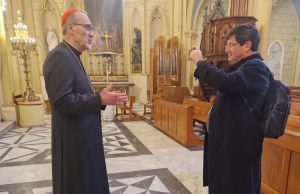 Pellegrinaggio in Terra Santa: la Holy Land Coordination con il vescovo Anselmi fa tappa a Taybeh