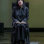 L’attrice Elena Bucci (Segretaria) – PH Riccardo Gallini