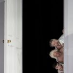 Le quattro maschere Humm(Harlekin), Rašić(Scaramuccio), Günther(Brighella), Huml(Truffaldino) e Dai (Zerbinetta) – Ph Fabrizio Sansoni