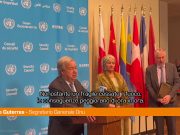 Guterres “Con il blocco di Hormuz il rischio è una recessione globale”