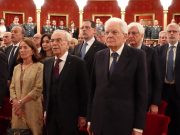 Mattarella al concerto del 100° anniversario Banda musicale Guardia di Finanza