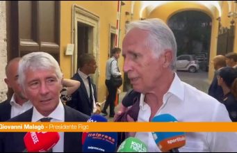 Figc, incontro Abodi-Malagò “C’è consapevolezza reciproca sulle priorità”