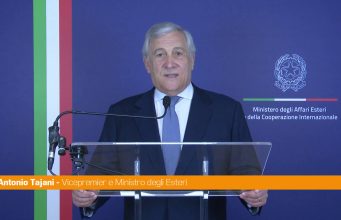 Tajani “Le nostre forze armate sono straordinarie costruttrici di pace”