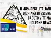 Al Premio Ischia i risultati Ipsos Doxa, il 48% degli italiani vittima di fake news