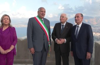 Palermo, Mattarella celebra la riapertura di Castello Utveggio
