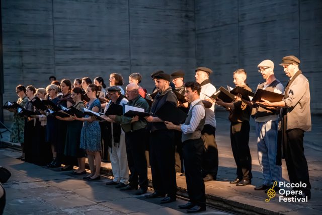 Il Prigionero, il Coro del Teatro Nazionale Croato - PH Damijan Simčič