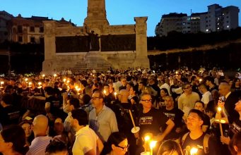 “Paolo vive”, a Palermo una fiaccolata in ricordo della strage di via D’Amelio