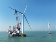 Cina, in funzione la prima piattaforma eolica galleggiante da 16 MW