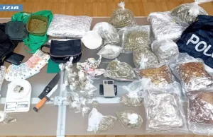 Spacciava in stazione, arrestato a Roma 22enne con 7 Kg di droga