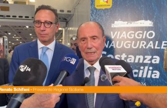 Inaugurato traghetto Costanza I di Sicilia, Schifani “Mantenuto impegni presi”