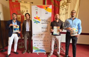 Festival della Cultura Sportiva, dal 3 al 6 settembre a Rimini