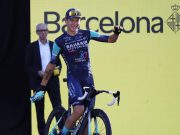 Impresa di Omrzel alla Vuelta, Mas difende la maglia rossa