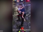 Salvati tre bambini tedeschi bloccati nel fiume Passirio a Merano, le immagini