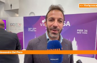 Vinitaly.Usa a New York, Del Piero “Preferisco il vino italiano”
